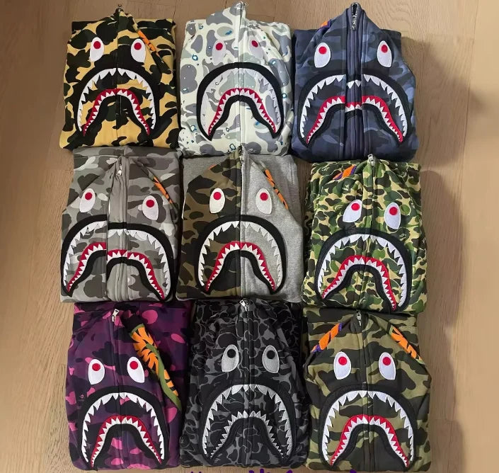 Bape hoodies 100%cotton